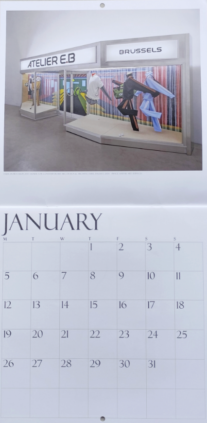 Atelier E.B 2026 Calendar}