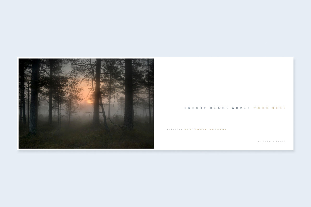 Bright Black World by Todd Hido (Signed)}
