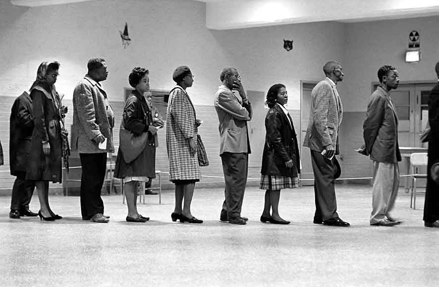 Black in White America by Leonard Freed}