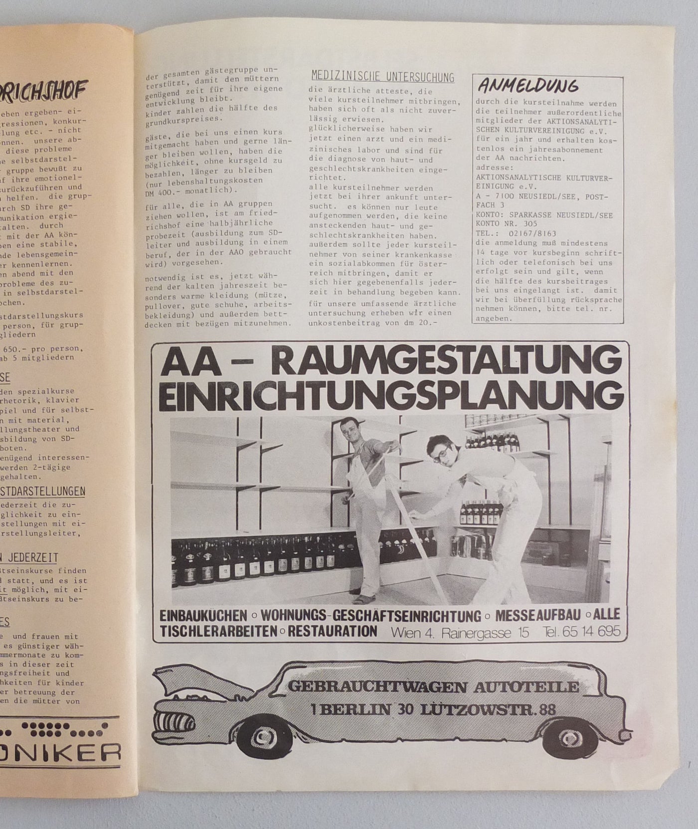 AA Kommune - FF Frauen Forderung, 3/76}