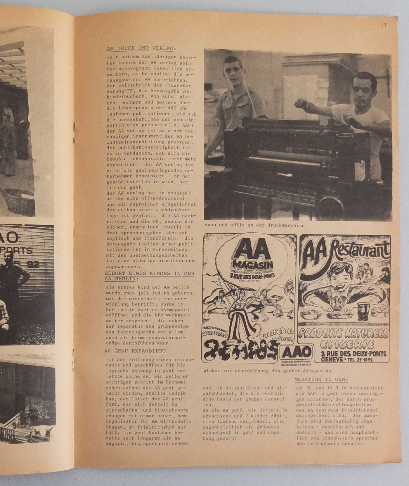 AA Kommune - AA Nachrichten, 5/76}