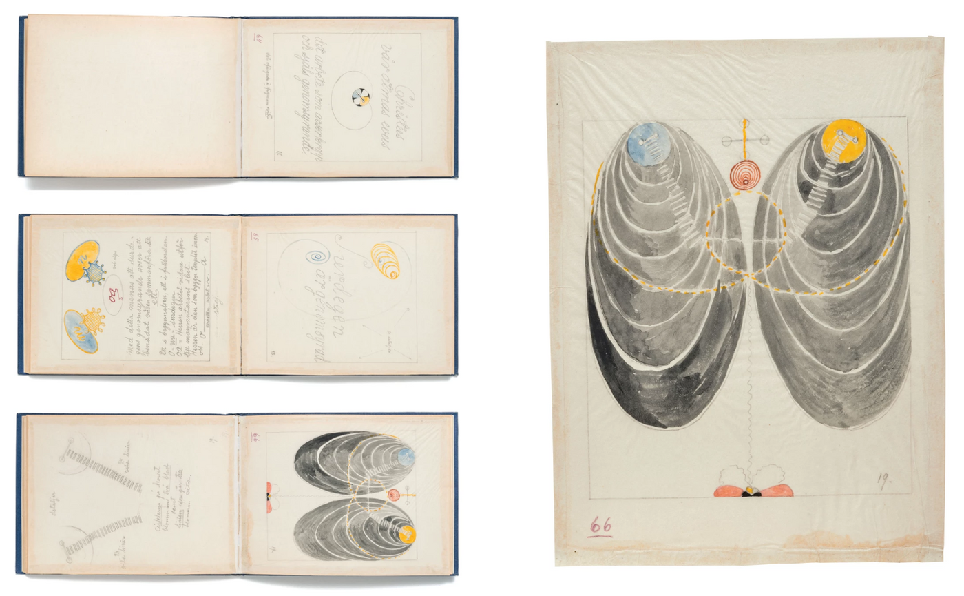 Hilma AF Klint: Notes and Methods by Christine Burgin}