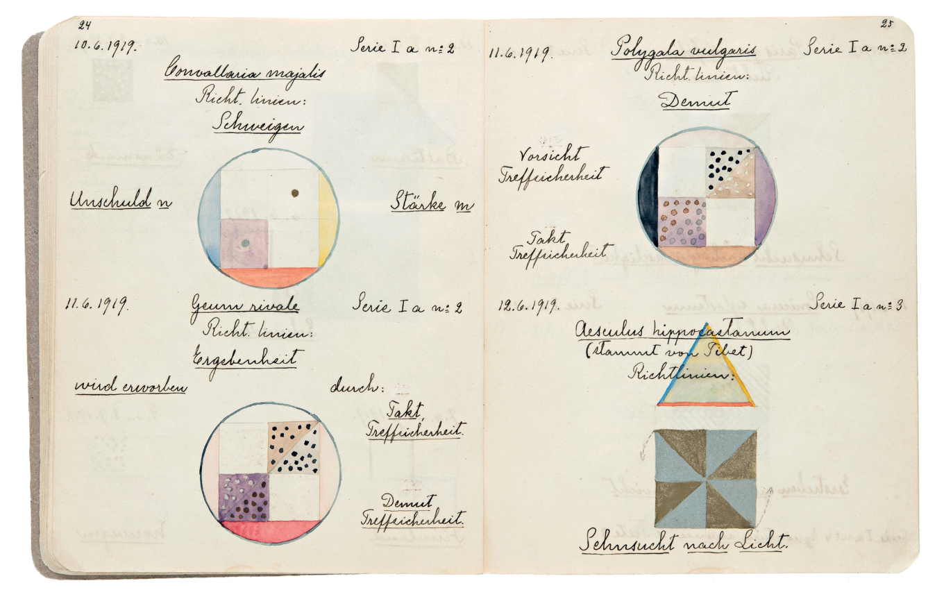 Hilma AF Klint: Notes and Methods by Christine Burgin}