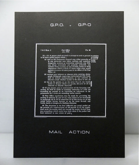 G.P.O. versus G.P-O: A Chronicle of Mail Art on Trial by Genesis P-Orridge