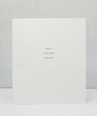 Male Dancers Wanted by Gilles Bonnecarrère}