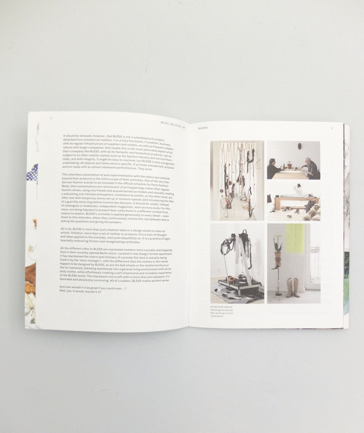Mono.Kultur 28 – Bless: In Disguise}
