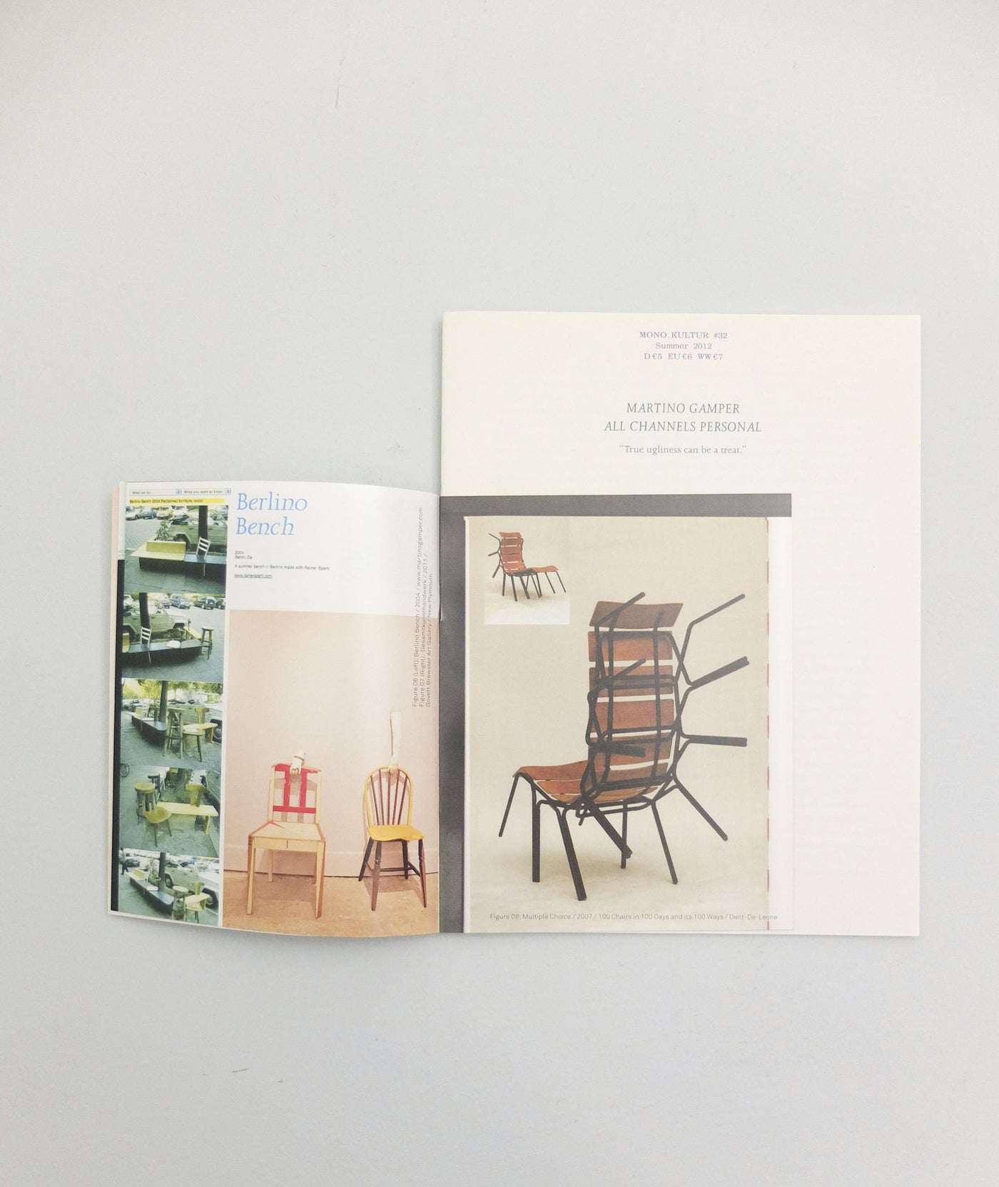 Mono.Kultur 32 – Martino Gamper: All Channels Personal}