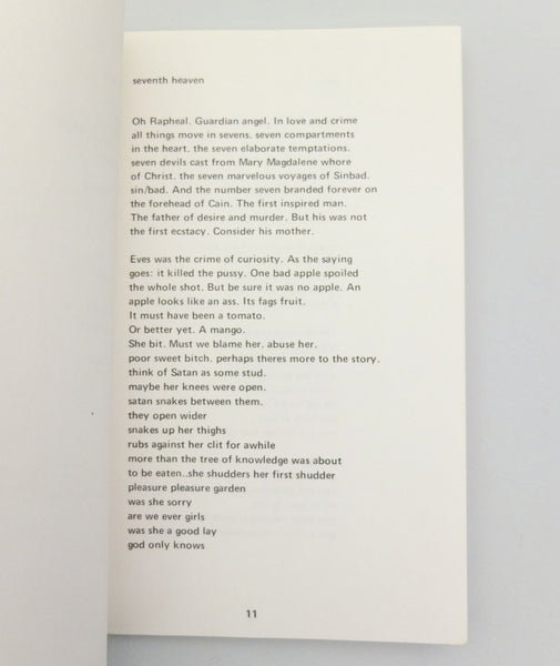Donlon Books | Seventh Heaven by Patti Smith (not signed)