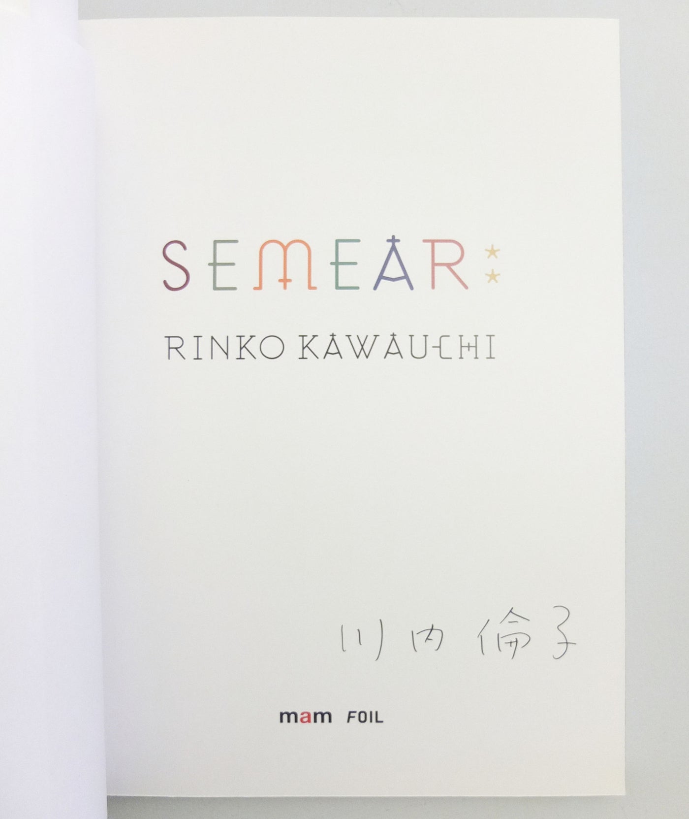 Semear by Rinko Kawauchi}