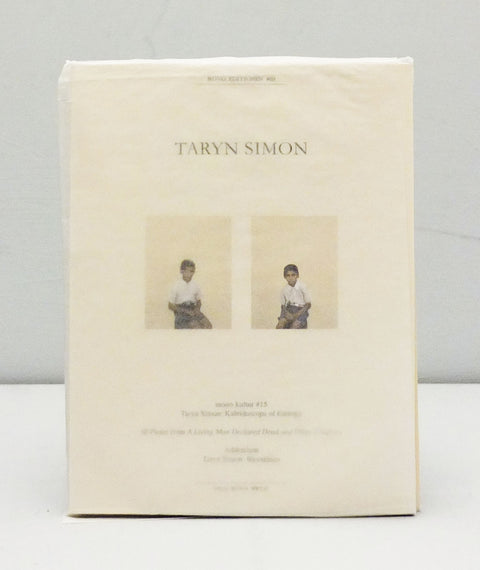 Mono.Editionen #03 with Taryn Simon