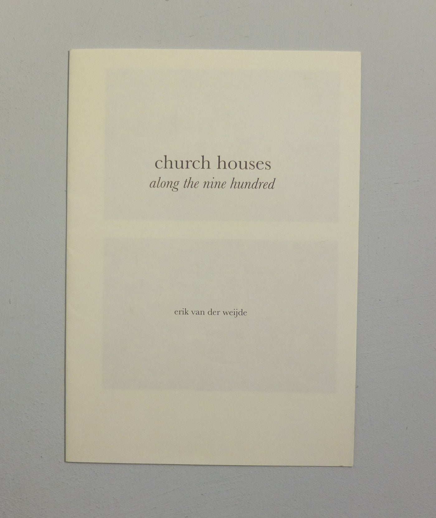 foto zine. nr.2 by Erik van der Weijde}