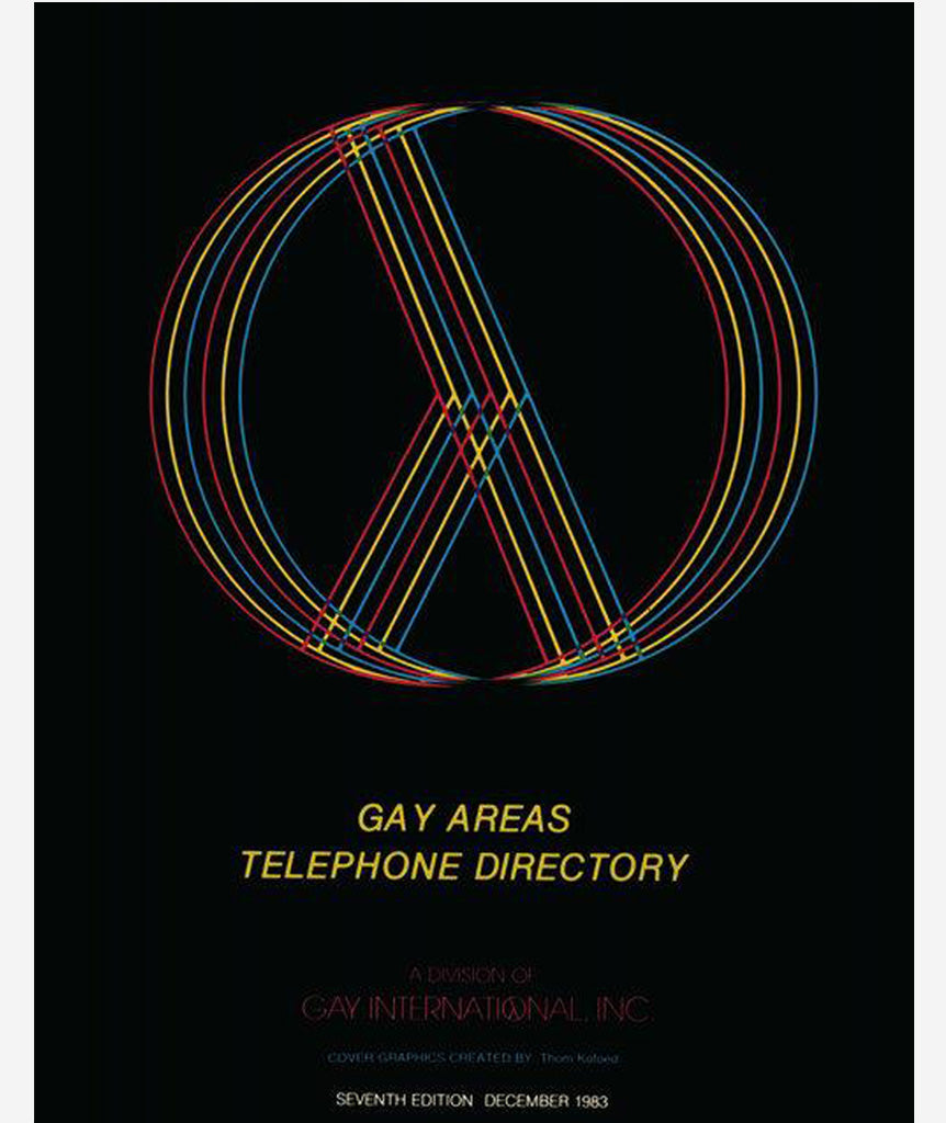 Gay Areas Telephone Directory Published by Matt Connors/Pre-Echo}