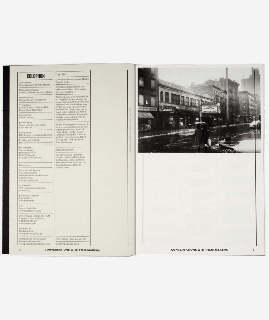Jonas Mekas: Conversations with Filmmakers}