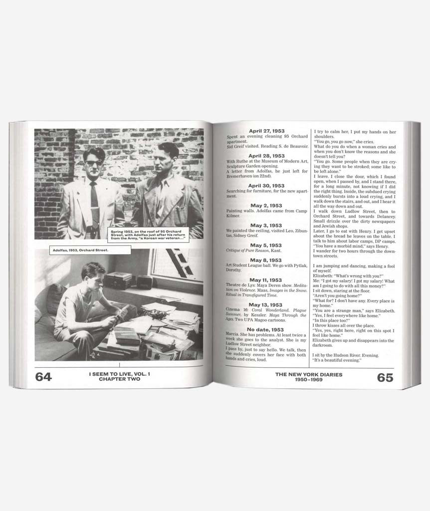 Jonas Mekas: New York Diaries Vol.1}