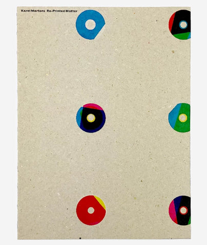 Karel Martens - Re-Printed Matter Restocking】 Karel Martens / Re