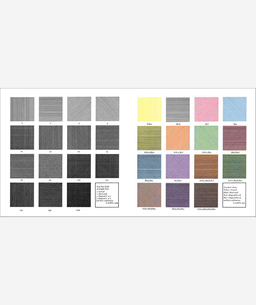 Four Basic Kinds of Lines & Colour by Sol Lewitt}