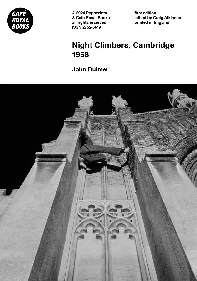 Night Climbers, Cambridge 1958: John Bulmer}