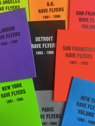 Rave Flyers Complete Set of 9}