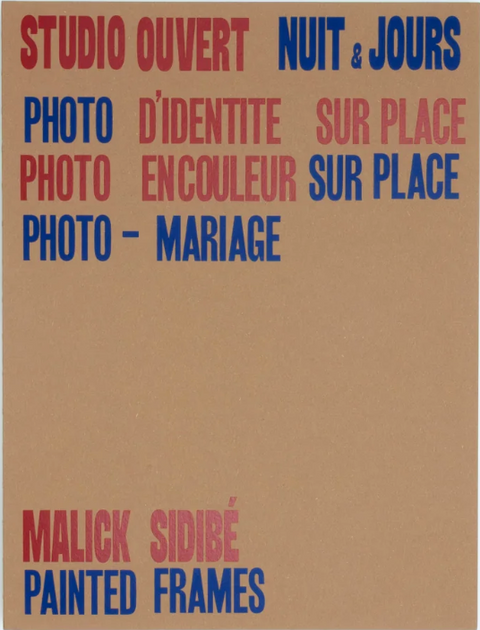 Malick Sidibé – Painted Frames
