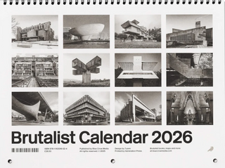 Brutalist Calendar 2026}