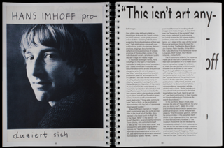 Under the Radar: Underground Zines and Self-publications 1965-1975}