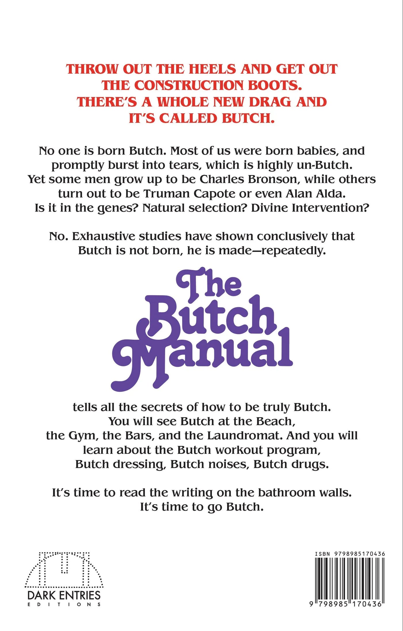 The Butch Manual by Clark Henley}
