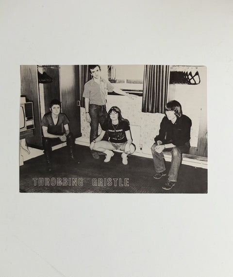 Throbbing Gristle group portrait poster