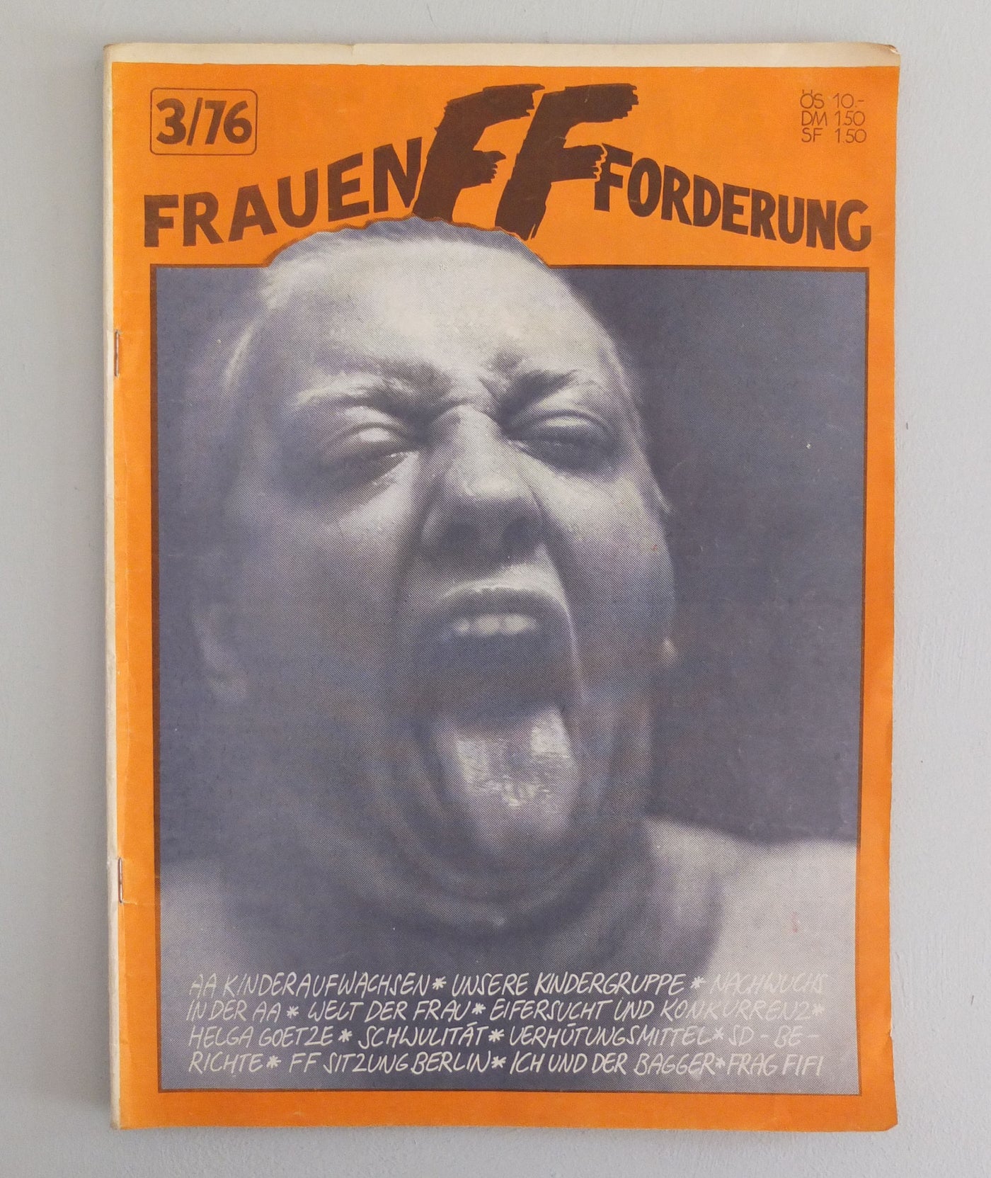 AA Kommune - FF Frauen Forderung, 3/76}