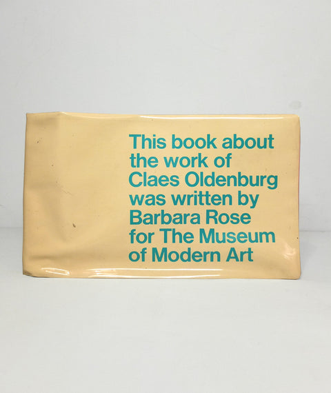 This book about the work of Claes Oldenburg was written by Barbara Rose for the Museum of Modern Art
