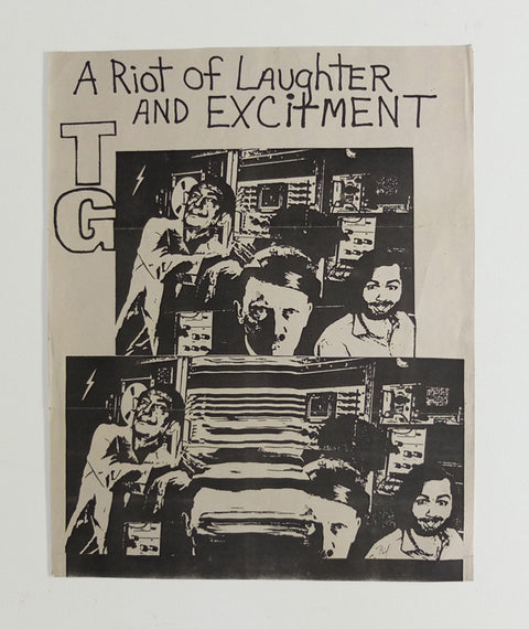 Throbbing Gristle: A Riot of Laughter and Excitement poster