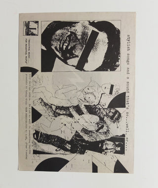 Throbbing Gristle at Ajanta Cinema poster, 1979}
