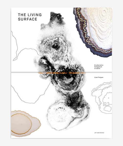 The Living Surface (An alternative biology book on stains) by Lizan Freijsen