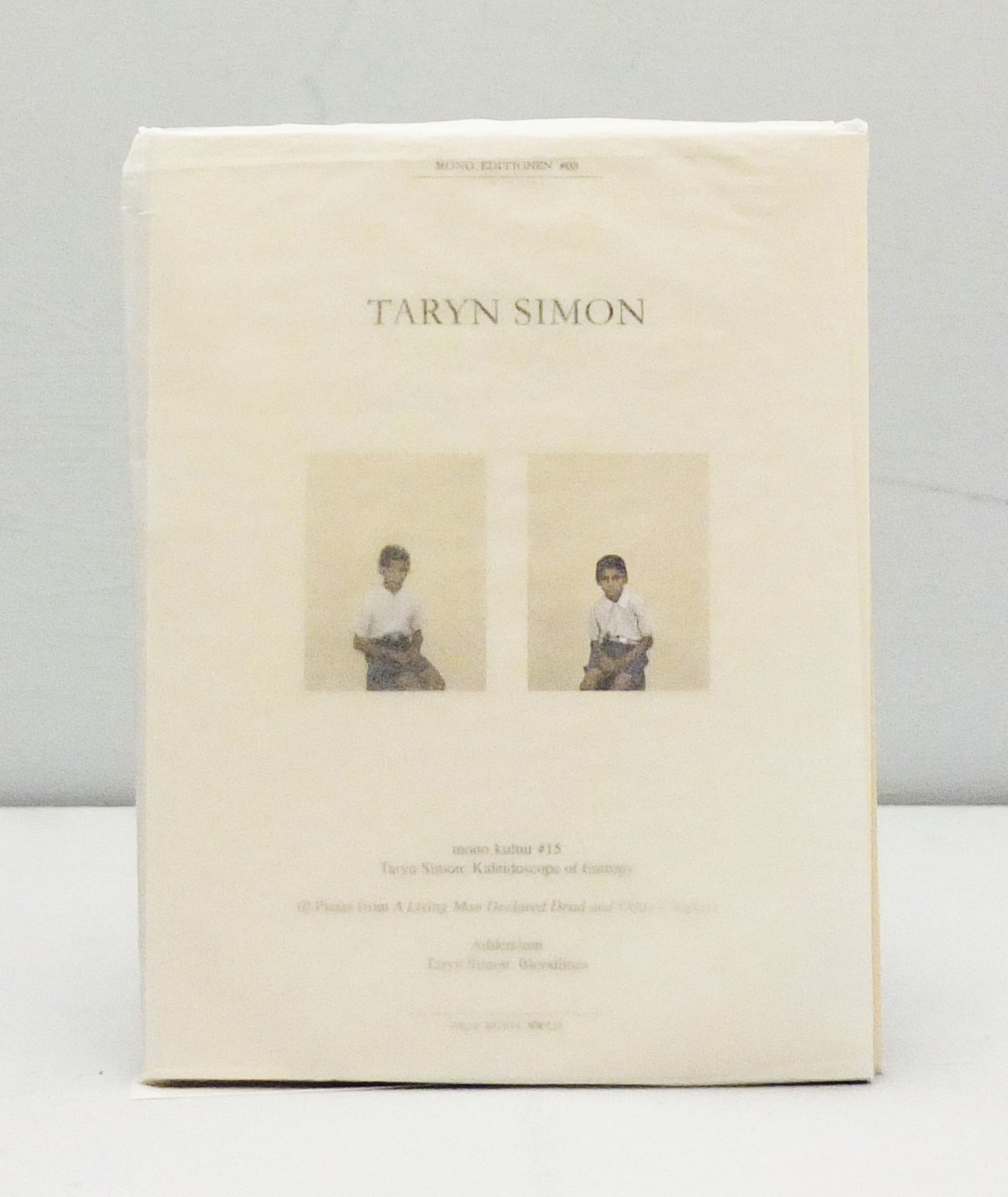 Mono.Editionen #03 with Taryn Simon}