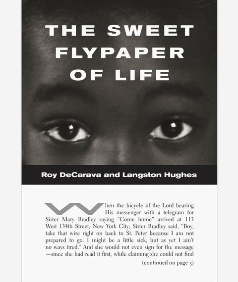 The Sweet Flypaper of Life by Roy DeCarava & Langston Hughes