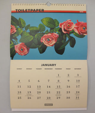 Toiletpaper 2015 Wall Calendar}