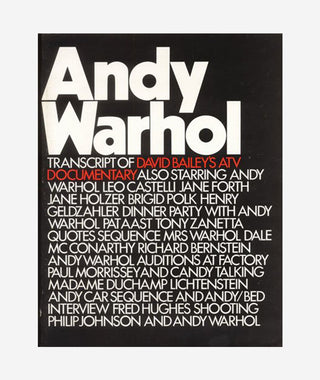 Andy Warhol: Transcript of David Bailey’s ATV Documentary}