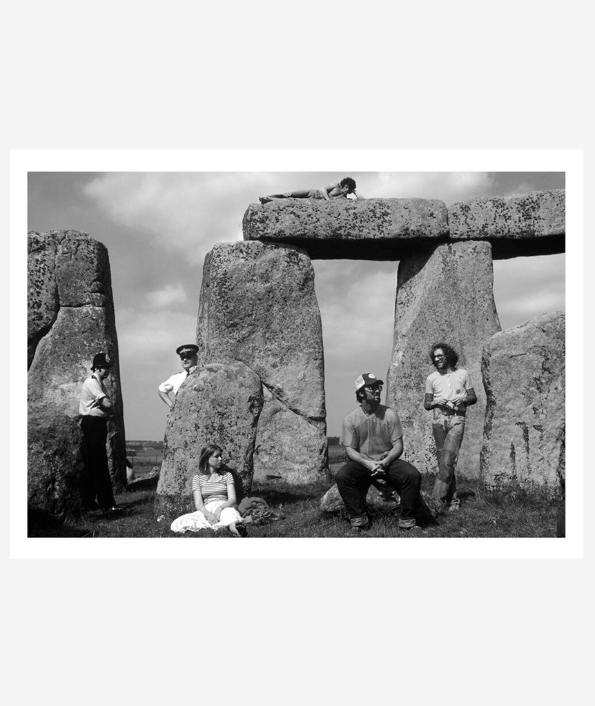 Stonehenge 1970s Counterculture: Homer Sykes}
