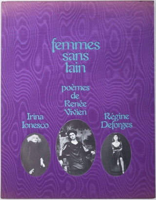 Femmes sans Tain by Renee Vivien and Irina Ionesco}