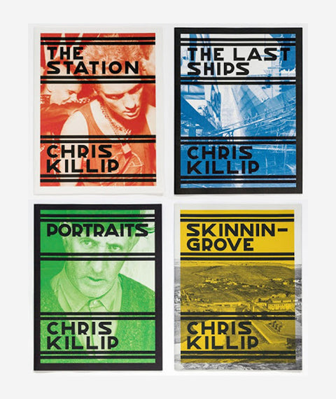 Chris Killip - SIGNED series of 4 publications - Skinningrove, The Station, Portraits, The Last Ships