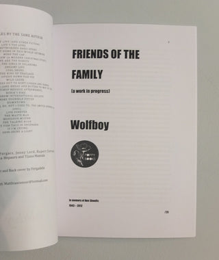 Friends of the Family by Wolfboy}