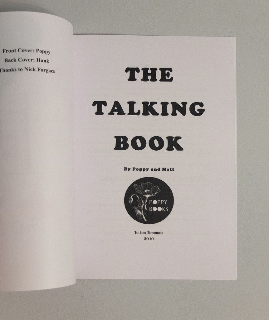The Talking Book by Wolfboy}