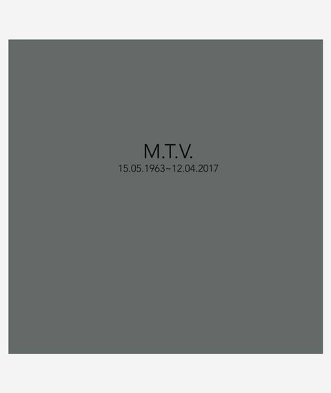 Mika Vainio 'M.T.V. 15.05.1963 ~ 12.04.2017'